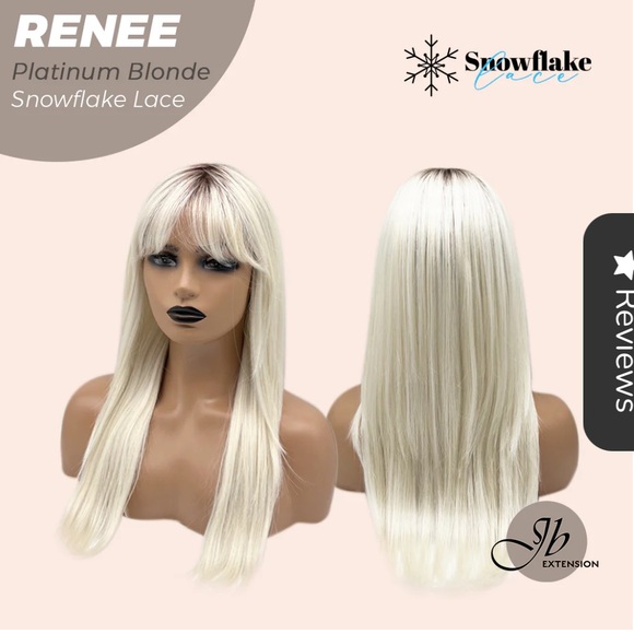 JBEXTENSION Other - JBEXTENSION Renee - Platinum Blonde BNWT | Synthetic Lacefront Wig